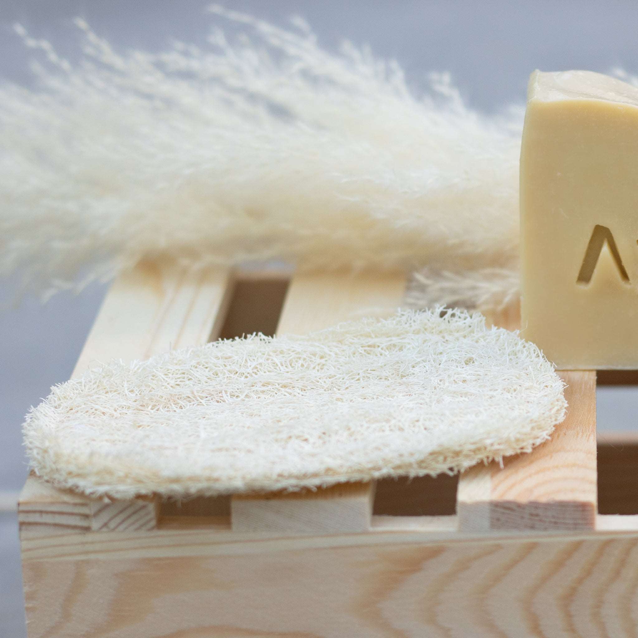Porte-savon en luffa - Azul Cosmétique